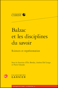 Balzac et les disciplines du savoir. Sciences et représentation