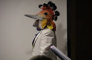 Performance d'Armelle Chitrit lors du colloque Jean Cocteau